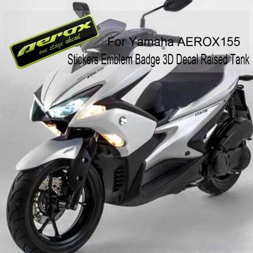 3D Motorcycle Vinyl Stickers Highly Reflective Decals For Yamaha AEROX155 AEROX 155