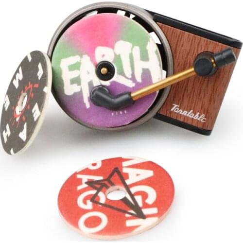 Car Perfume Clip Record Player Air Freshener Phonograph Auto Air Vent Fragrance Smell Diffuser Solid Balm Car Accessories