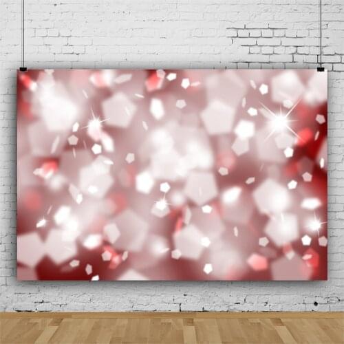 White Snowflake Red Backdrop Photography Background Photo Booth Studio Decor