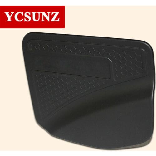2015-2019 Black Fuel Tank Cover For Nissan Navara 2019 Np300 Accessory ABS Fuel Tank Cover Trim For Nissan frontier 2016 YCSUNZ