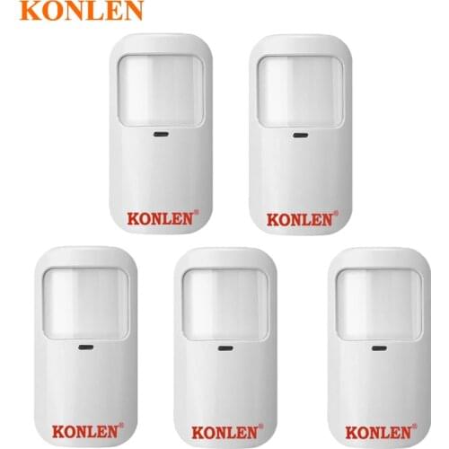 KONLEN Wireless PIR Motion Sensor Alarm Detector For 433Mhz Tuya Smart Home Burglar Alarm System Security