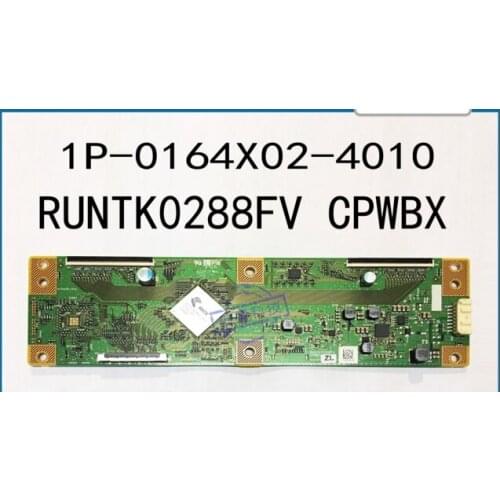 RUNTK0288FV CPWBX ZLZD logic board for screen 4K 1P-0164X02-4010 T-CON connect board