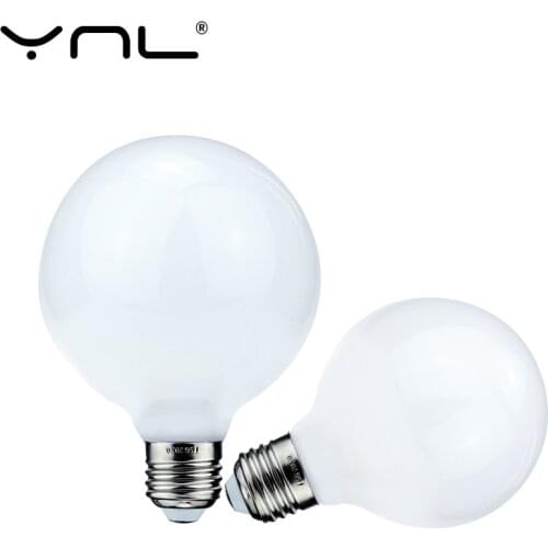 Milky LED Bulb E27 220V 110V Lampara G80 G95 G45 A60 Ampoule Bombilla LED Lamp Bulb Cold White Warm White For Pendant Lamp