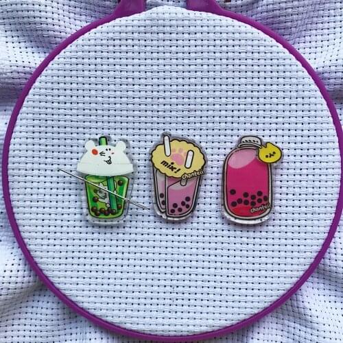 Cartoon Cup Needle Minder to keep track of your needle