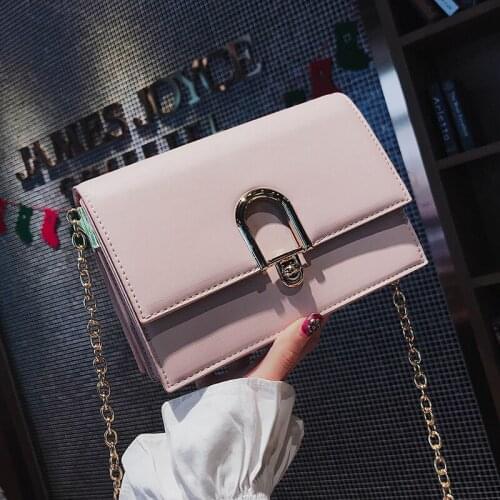 New Fashion Small Square bag Women Designer Handbag High quality PU Leather Women bag Chain Tote Shoulder Messenger bags CY-101