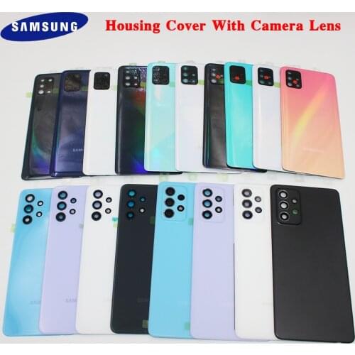 Original Samsung Galaxy A315 A515 A715 A325 A725 Housing Back Cover With Camera Lens For A 32 A 52 A 72 A 32 A 51 5G Protection