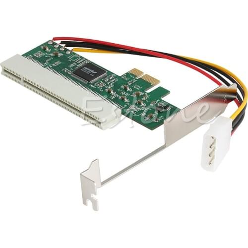 1 Set PCI-Express PCI-E To PCI Riser Bus Card High Efficiency Adapter Converter Expansion Card