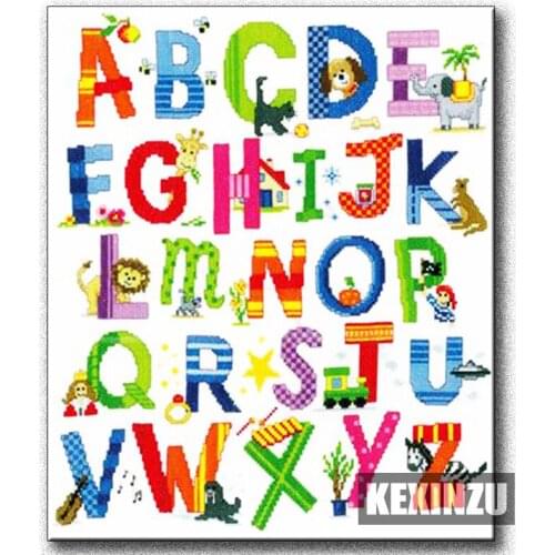 Full square,Round drill Diamond embroidery Letter pattern 5D DIY diamond Painting Cross Stitch Rhinestone decor C-1199