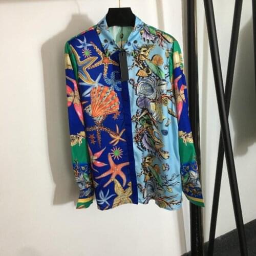 Spraying Blue Blouses