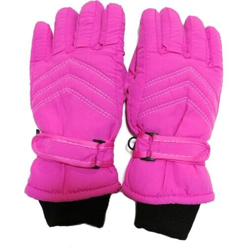 Baby Winter Waterproof Mittens Boy Girl Kids Children Thickening Warm Ski Gloves