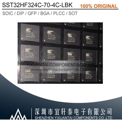 1pcs/lot 10pcs/lot 50pcs/lot Free shipping 100% original SST32HF324C-70-4C-LBK 32HF324C 70-4C-LBK BGA