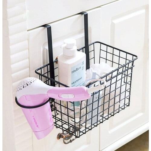 1PC Multifunctional Hair Dryer Drier Comb Holder Rack Stand Set Kitchen Storage Organizer OK 0710