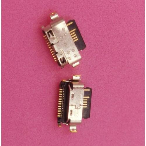 2Pcs Charging Dock Usb Charger Port Connector For Alcatel 3X 2020 2019 5061 5048 5 5086 5061K 5086D 5086A 5048U Type C Jack Plug