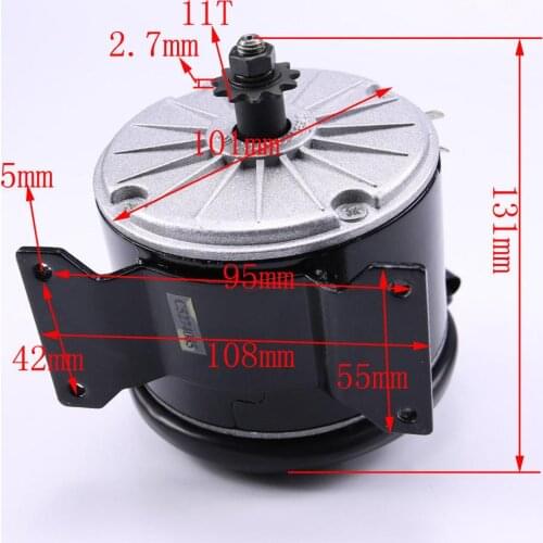 36v 350w DC Electric Brush Motor Scooter Gokart Minibike E-ATV MY1016 Razor