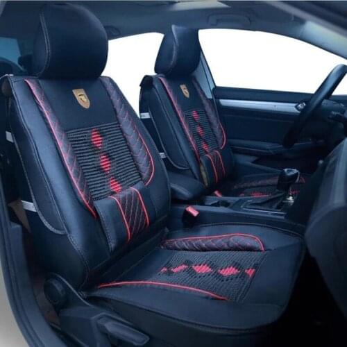 Ice silk car seat covers For SsangYong Korando Actyon Rexton Chairman Kyron car accessories auto styling
