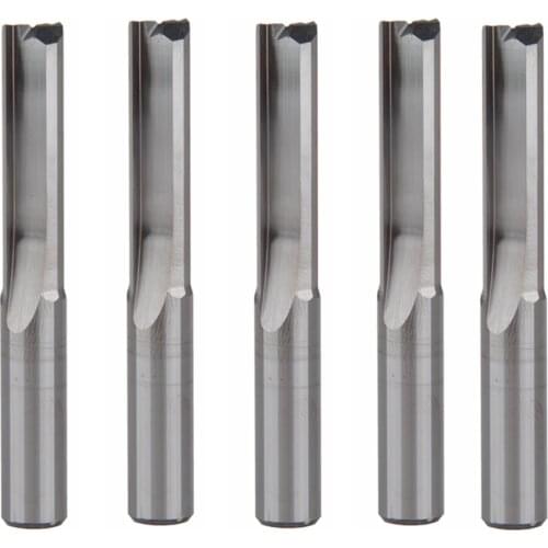 5pcs 8X32mm CNC Router Cutting Bit Cutting Edge Double Flute Straight Slot