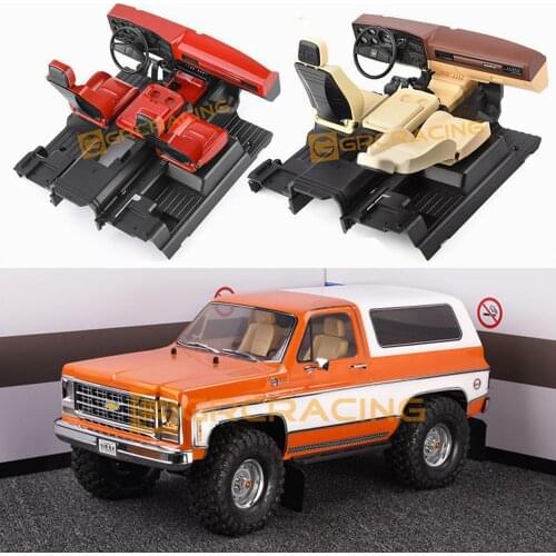 GRC For 1/10 RC car TRAXXAS TRX4 Chevrolet Blazer interior pioneer 1979 simulation center console seat modification parts G161KB