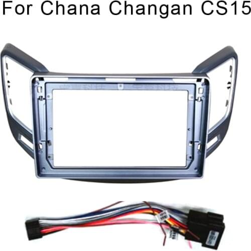 9 Inch For Chana Changan CS15 2016-18 Car Fascia Navigation Frame Dash Kit Universal Android Multimedia Player DVD player plate
