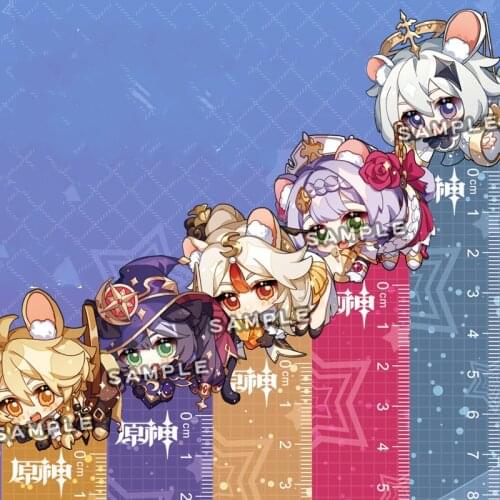 Paimon Rulers Straight Cute Anime Ruler Student Portable Cartoon Kawaii Study School Office Supplies Sustationery Genshin Impact