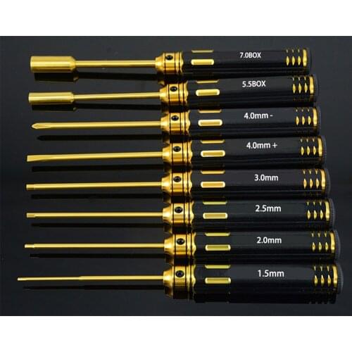 M3 M4 Premium Hexagonal Screw&Socket Drivers RC Car Tool Set