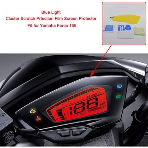 MTCLUB For Yamaha Force 155 Speedometer Cluster Scratch Protection Film Screen Protector Blue Light New