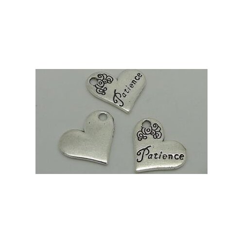 Zinc alloy pendant jewelry accessories diy handmade material charms Peach heart