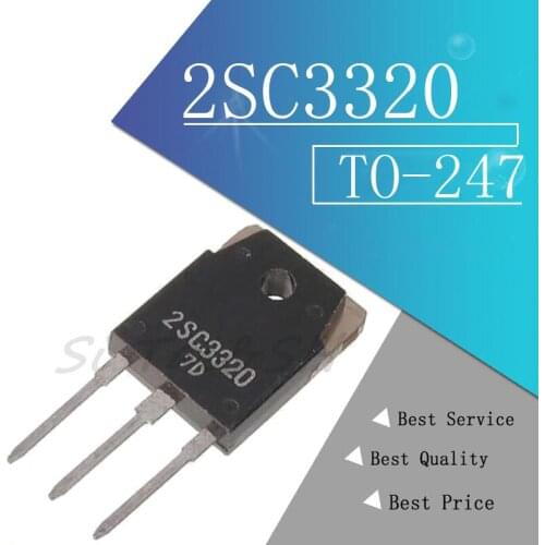 5PCS 2SC3320 TO-3P C3320 TO-247 Transistor