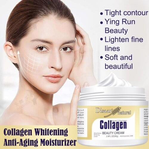 80g Collagen Power Lifting Cream Face Cream Skin Care Whitening moisturizing Anti-aging Anti Wrinkle Facial Cream