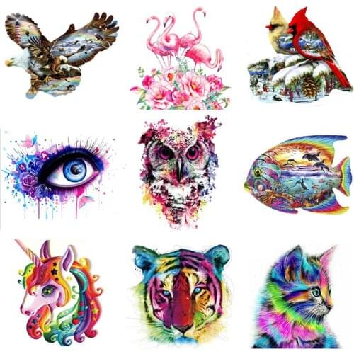 5D Diy Diamond Painting Kits Full Round With AB Drill Embroidery Diamond Mosaic Art Pattern Animal Picture Kids Home Decor Gift