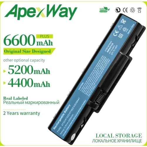 Apexway New Laptop battery for Acer Packard Bell EasyNote AS09A31 AS09A41 AS09A51 AS09A61 AS09A71 AS09A73 09A75 AS09A90 AS09A56