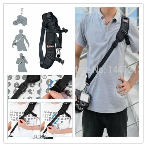 Digital SLR Camera Quick Strap Quick Rapid Shoot Strap Shoulder Strap For Nikon For Olympus For Canon For Sony Panasonic GoPro