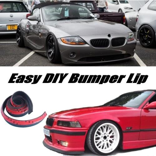 For BMW Z4 Z4M E85 E89 Bumper Lip Deflector Front Skirt Spoiler For Car Tuning / The Stig Recommend Body Kit / Strip