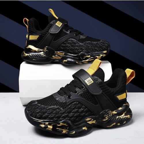 2021New Spring Autumn Children Shoes Breathable Boys Toddler Mesh Casual Running Sneakers Kids Lightweight Outdoor Mesh Sneakers