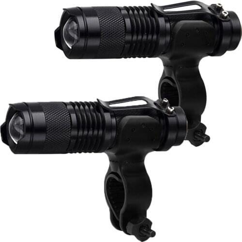 2 sets BL0502 Bike Light 7 Watt 2000 Lumens 3 Mode Bike Q5 LED cycling Front Light Bike lights Lamp Torch Waterproof ZOOM
