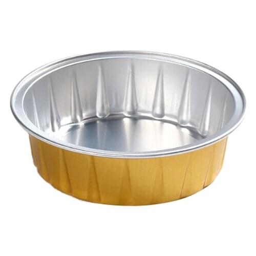 Hot 50Pcs Disposable Aluminum Foil Bowl Baking Barbecue Takeaway Aluminum Foil Box