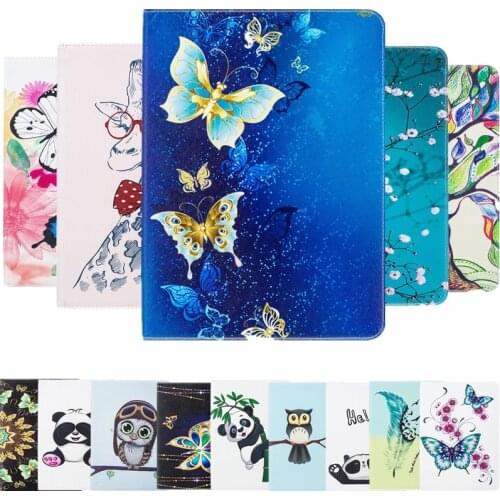 Fashion Print PU Leather Case For Apple iPad Pro 12.9 inch 2018 Tablet Cover For iPad Pro 12.9 flip wallet cartoon Stand holder