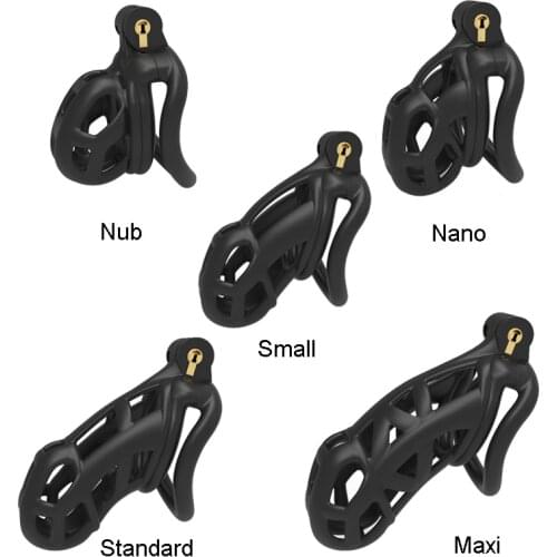 Male Chastity Device Cock Cage Chastity Belt With 4 Penis Cock Ring Sleeve Lock Penis Cage Bondage Belt Fetish Sex Toy For Men