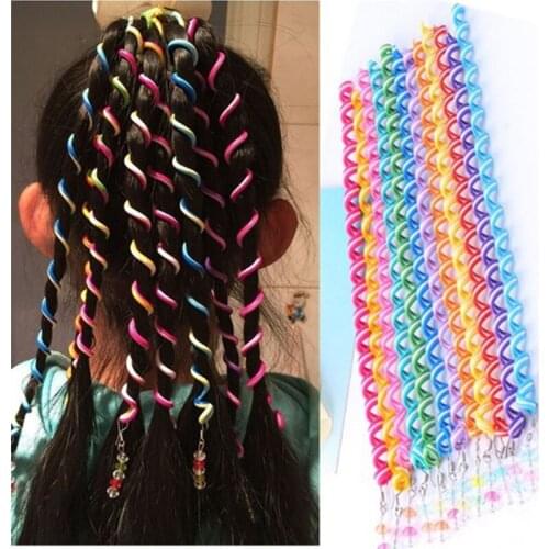 New Kids Curler Hair Braid Hair Sticker Kids Girls' Decor Hair Accesories Hair Styling Tool Hairdo Updo Dreadlock Cornrows