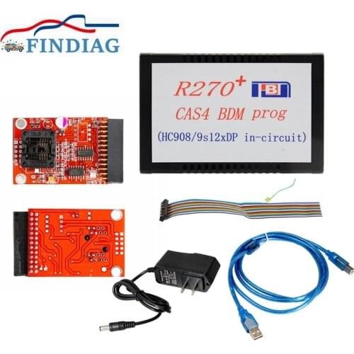 R270+ for Benz EZS For BMW CAS4 BDM Programmer V1.20 R270 Auto Key Programmer Free Shipping
