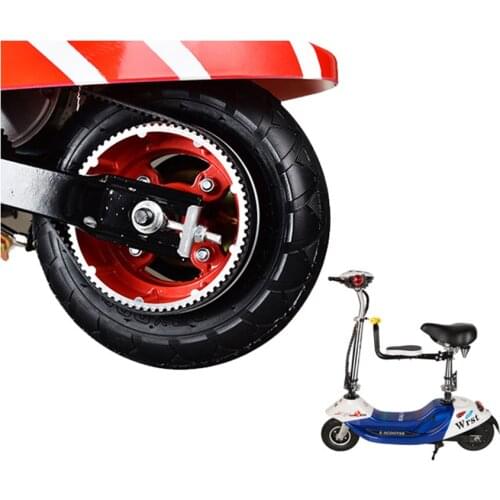 High Performance 8-inch Electric Vehicle Gearbox With Brush Belt HTD535-5M-15 Synchronous Belt Electric Scooter Accessories