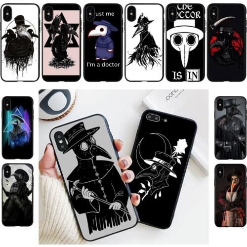 YNDFCNB Plague Doctor Phone Case For iPhone 11 8 7 6 6S Plus X XS MAX 5 5S se 2020 11 12pro max iphone xr case