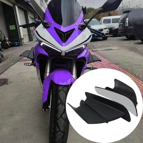 2 X Motorcycle Winglet Pasted For KAWASAKI H2 H2R For Yamaha BWS JOE