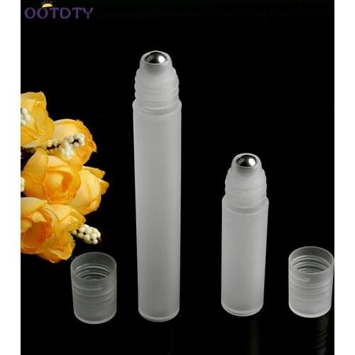 5ml/10ml Empty Roll On Stainles Steel Roller Ball Liquids Oil Perfume Bottle
