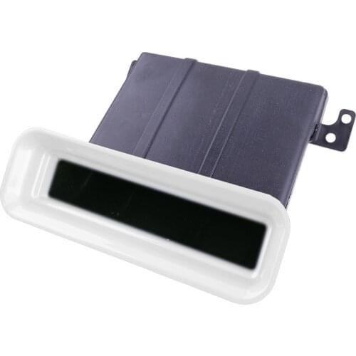 Car White Lip Air Inlet Tuyere Intake Funnel Modification Plastic Accessories Fit for Ford Focus MK4 ST Line 2019 2020 2021