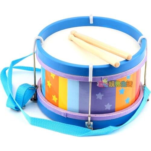 Free shipping Tru classica drum toy child percusses sheepskin for child 3~6 years Educational toy Brand Xmas gift Instrument