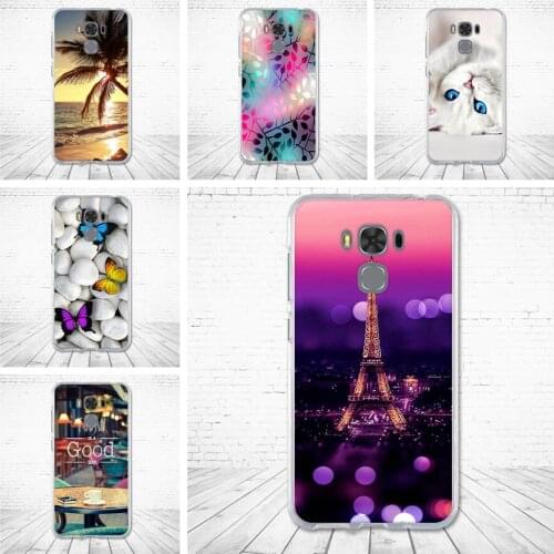 Cover for Asus Zenfone 3 Max ZC553KL Cases Back TPU Phone Case for ASUS Zenfone 3 max zc553kl Covers Soft Silicone Coque Fundas