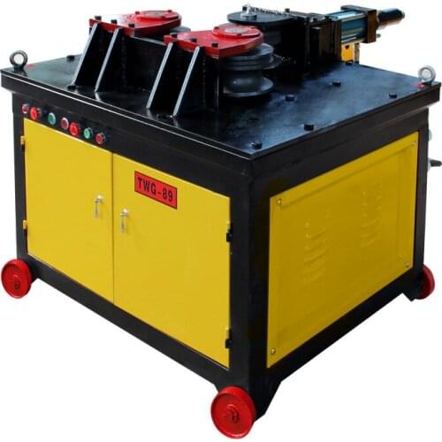 Electric Pipe Bender Small Hydraulic Press Brake Multifunctional Square Tube Round Tube Greenhouse Steel Pipe Iron Bending Tools