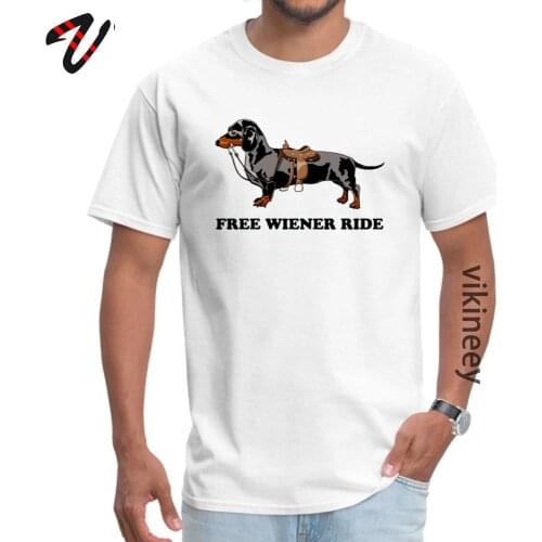 Tees Dachshund ride Tees Summer Netherlands Funny Short Technician Cotton Crew Neck Mens Tshirts Funny Free Shipping