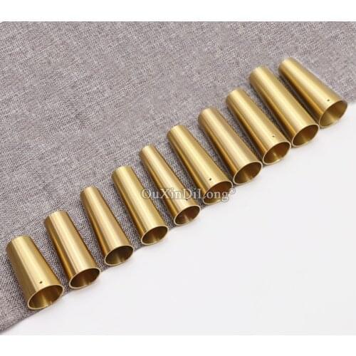 4PCS Brass Cover Furniture Feet Cabinet Leg Chair Feet Protector Sofa Leg Tube Metal Cup Furniture Leg Ferrules GF328