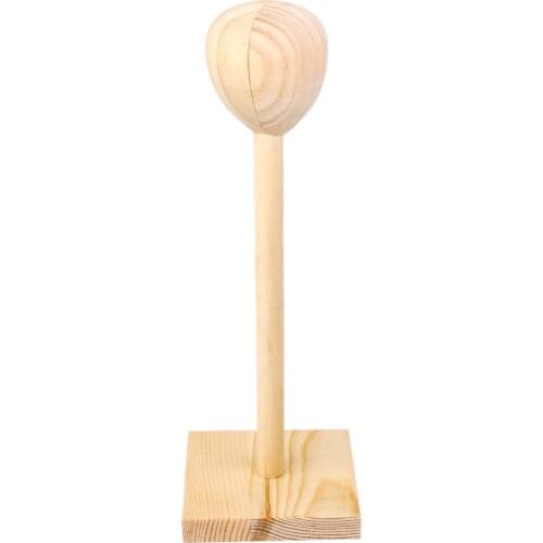 New arrival Wooden Hair Wig Stand For 1/3 Doll Wigs Doll Hair Display Wood Stand Rack